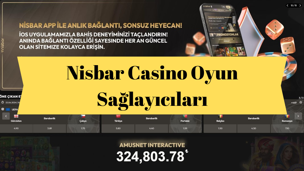 Nisbar Casino Oyun Sağlayıcıları