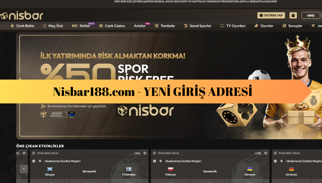 Nisbar188.com – Nisbar188 Yeni Giriş Adresi – Nisbar